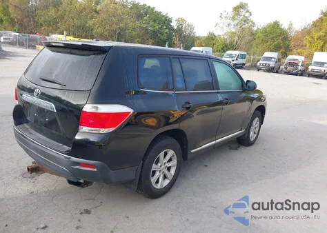2012 Toyota Highlander z USA, uszkodzony, nr VIN 5TDZA3EH3CS019633